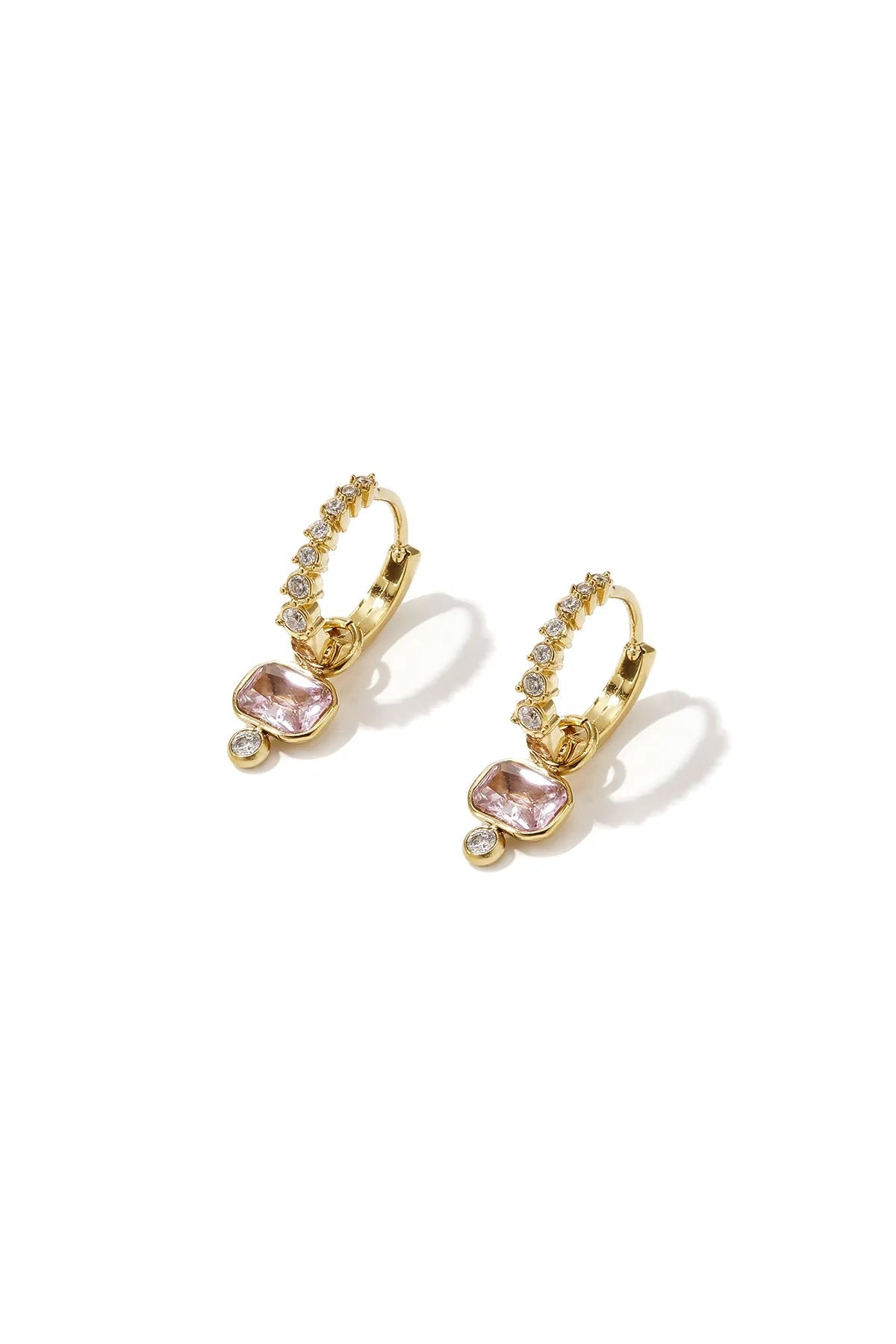 Loujaine Rose Diamond Earrings