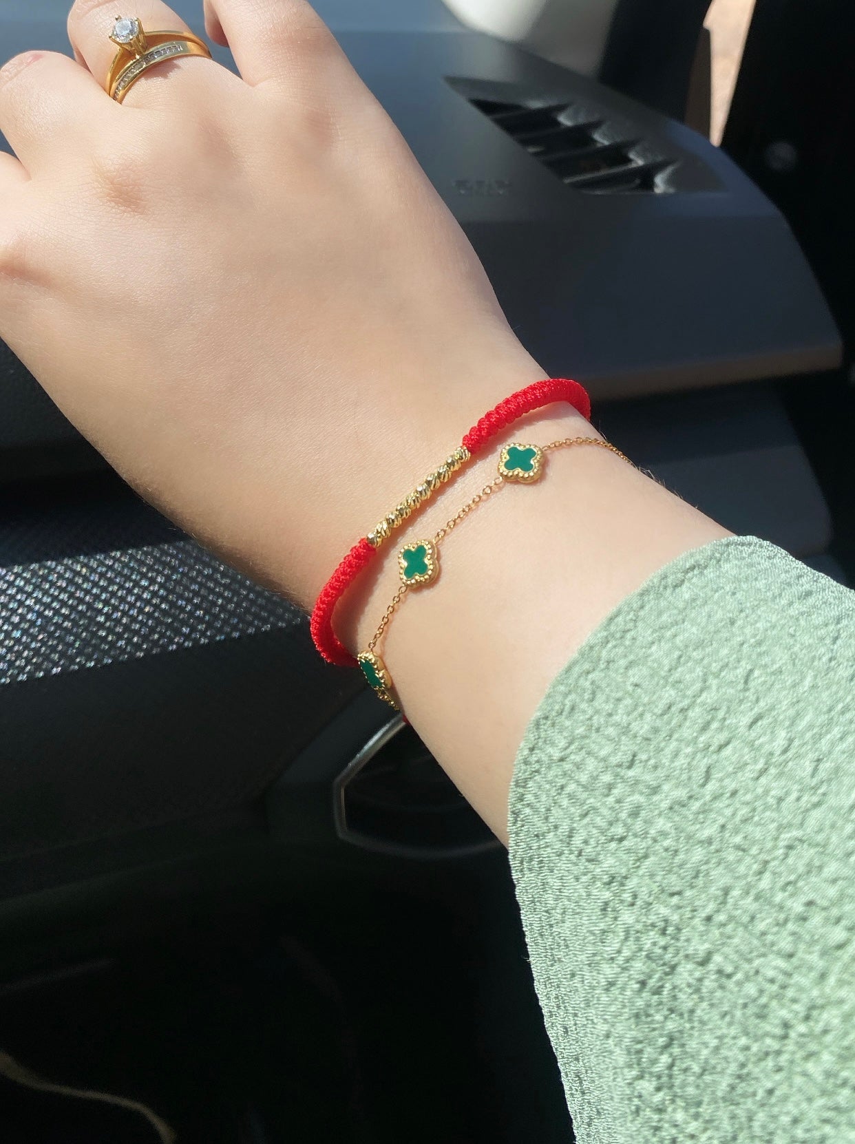 18K Bandjes Rood