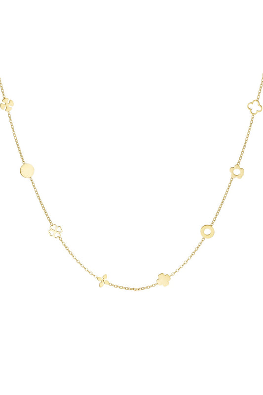 Multiple Charm Necklace