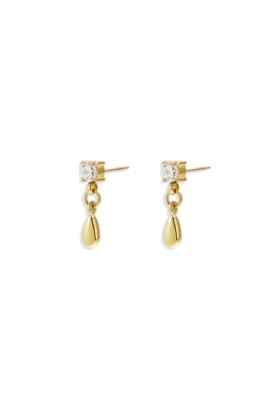 Diamond Drop Earrings