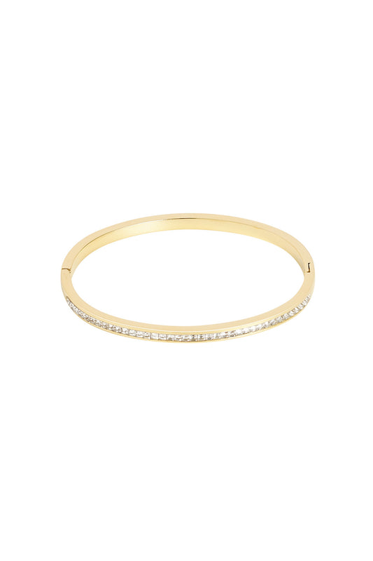 Inaya Bangle Gold & Diamond