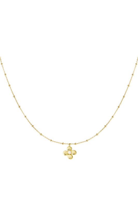 Flower Pearl Necklace