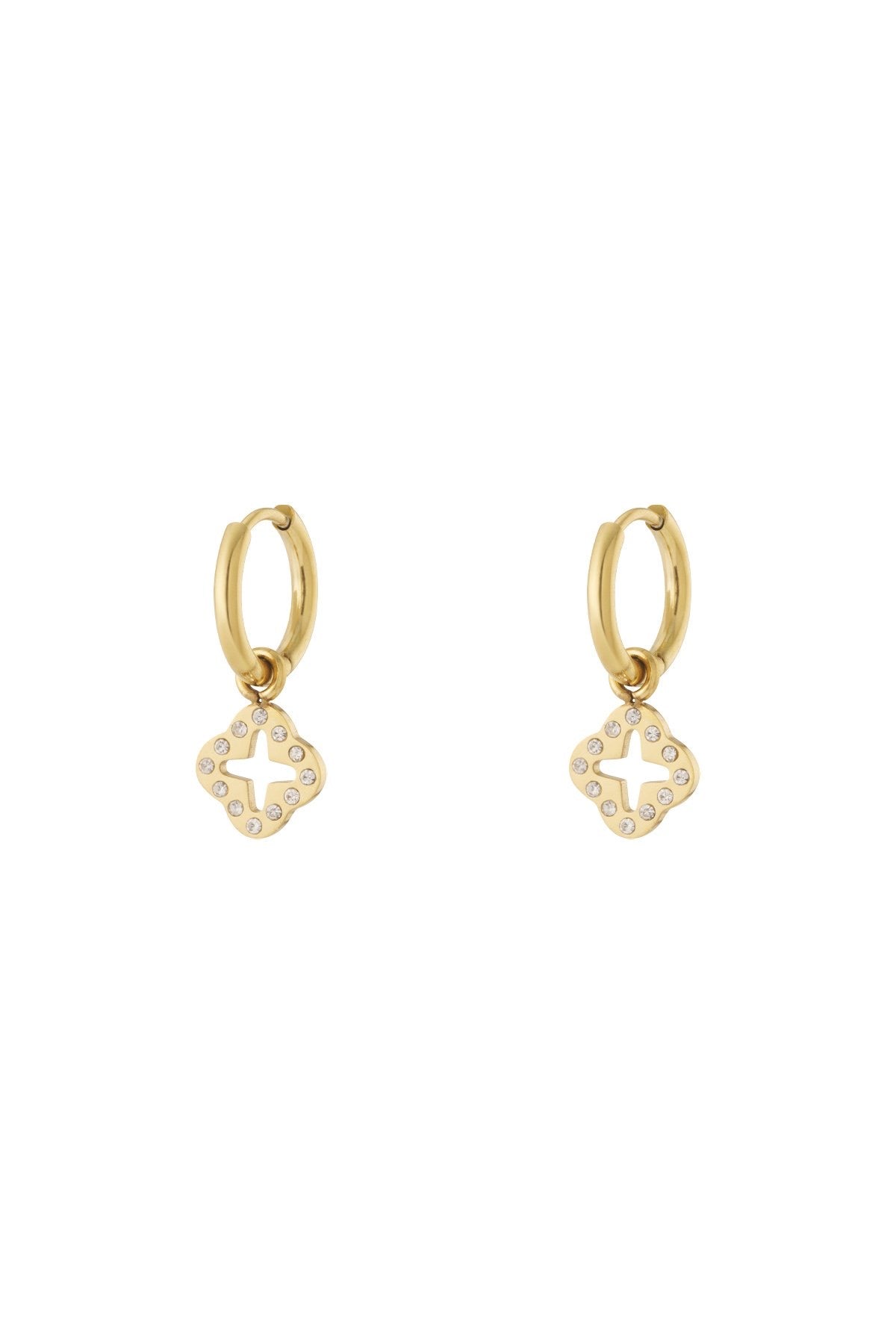 Clover Earrings Sparkle