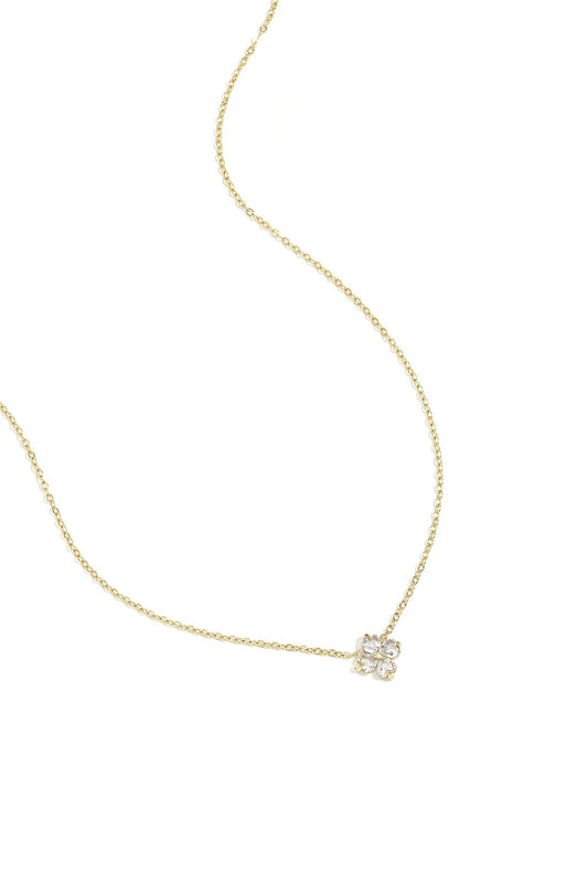 Diamond Clover Necklace