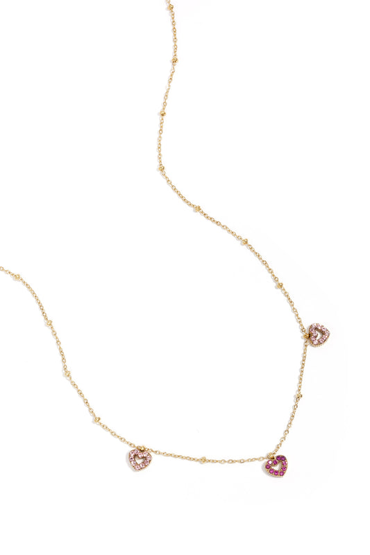 Luna Necklace Soft Pink
