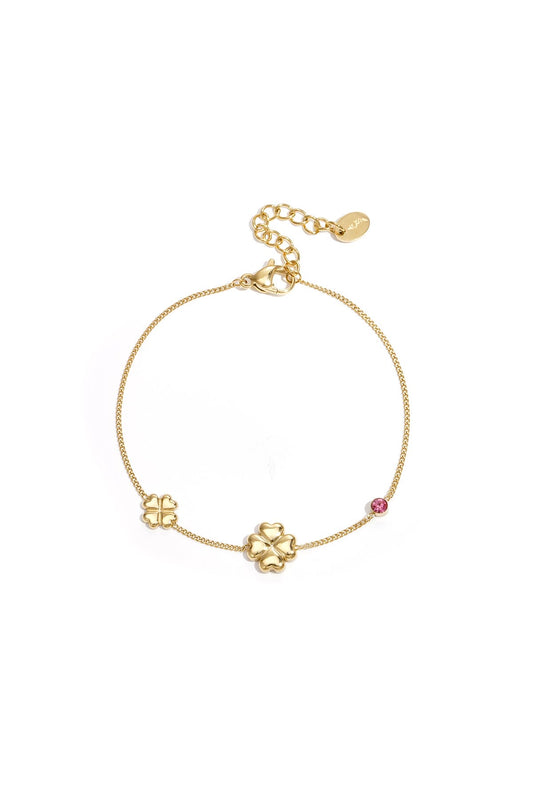 Asiya Bracelet Pink Stone