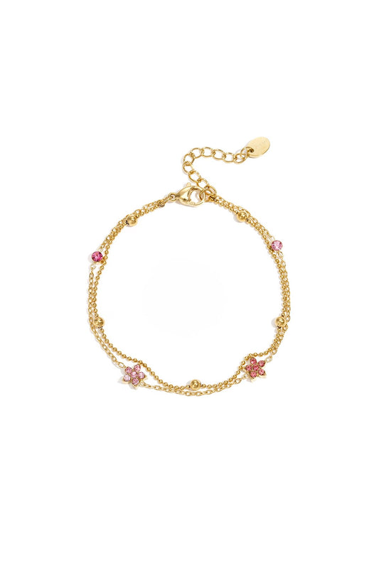 Lily Bracelet Pink
