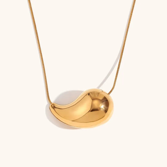 Waterdrop Necklace Gold