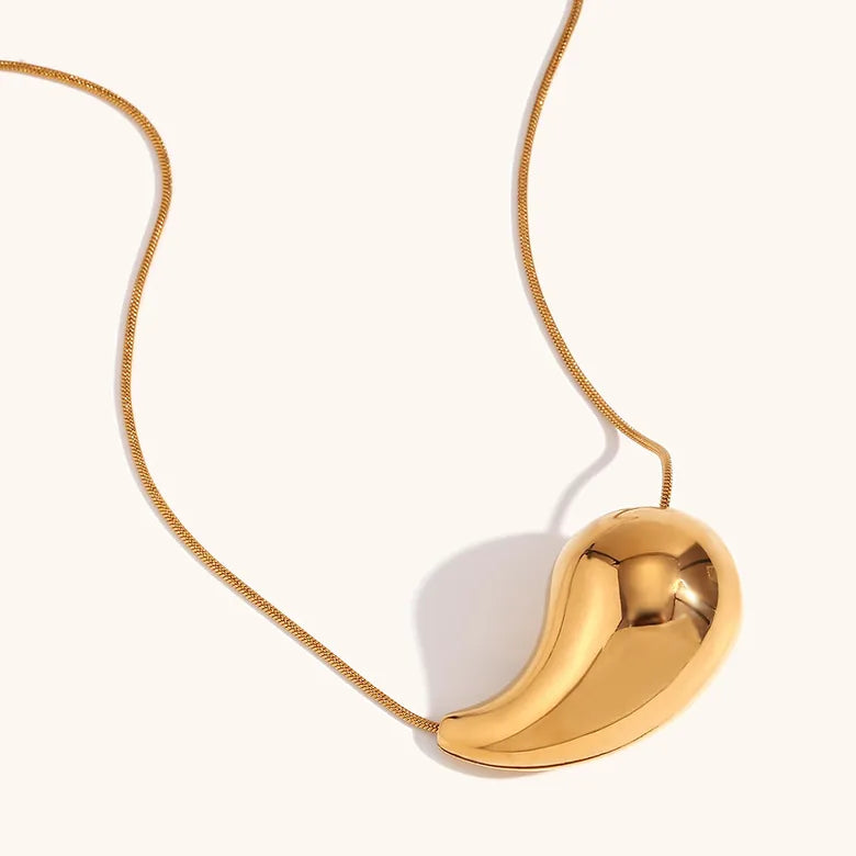 Waterdrop Necklace Gold