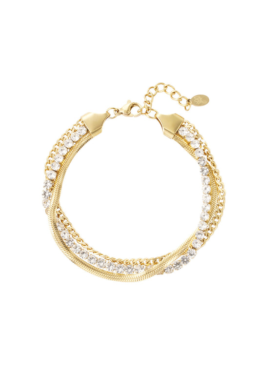 Triple Chain Bracelet